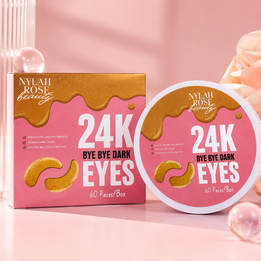 24K Gold Eye Patches